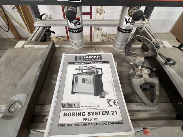 21 Spindle, Maggi #System-21, Boring Machine, 32mm centers, 2014 - Image 9