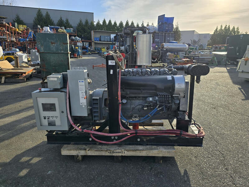 58 KW Stamford, Diesel Generator Set, 98 HP Deutz engine, 1800 RPM, 5.2" stroke, 120/208 Volts, 3PH - Image 1