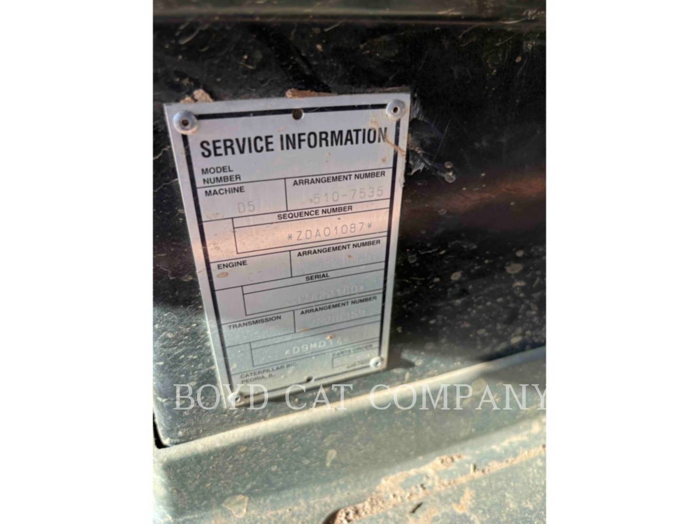 Caterpillar D5-17VP, Crawler Dozer, 3385 hours, S/N: ZDA01087, 2022 - Image 6