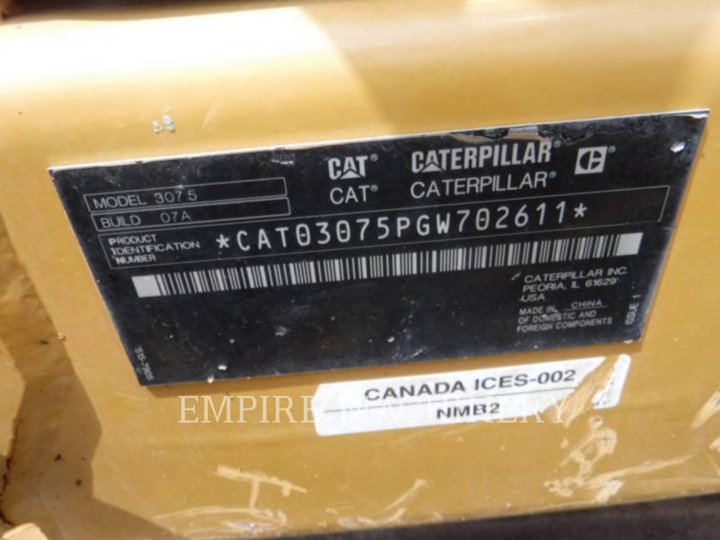 Caterpillar 307.5-07, Crawler Excavator, 2573 hours, S/N: GW702611, 2021 - Image 5