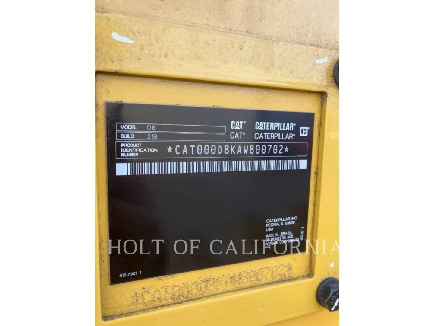 Caterpillar D8-21, Crawler Dozer, 688 hours, S/N: AW800702, 2023 - Image 6