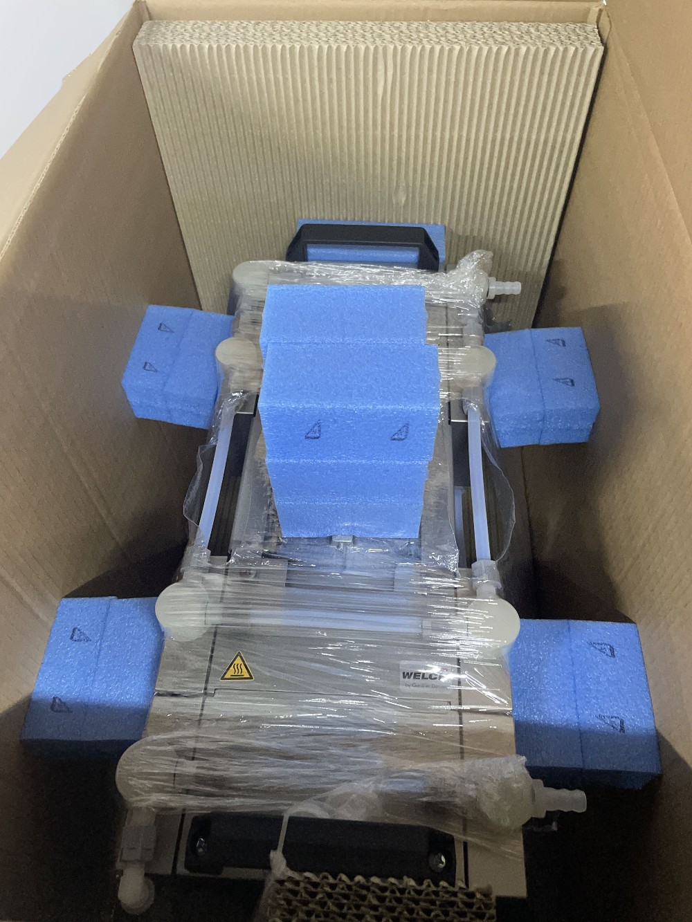 2.3 CFM, Welch #2163C-02 - 230V 50/60 Hz Single Phase Diaphragm Vacuum Pump - Image 2
