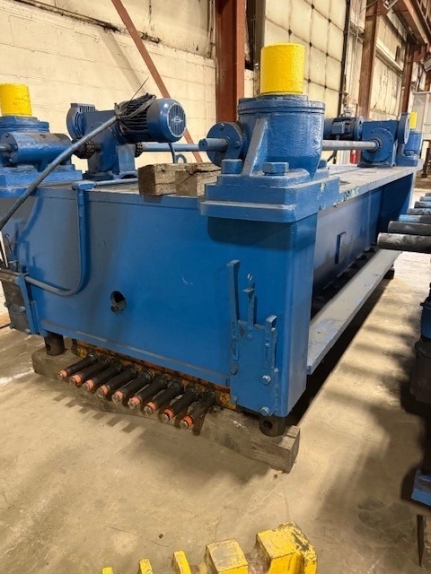 double 96" x .25" DBI, 4-Hi Precision Leveler, 106" roll face, 3" diameter, 19 rolls, AS IS - Image 4