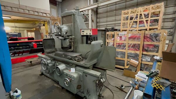 Mattison #1236, Reciprocating Surface Grinders, 12" x 26" table, 15 HP, 20" x 3" wheel, 220 V., coolant - Image 1