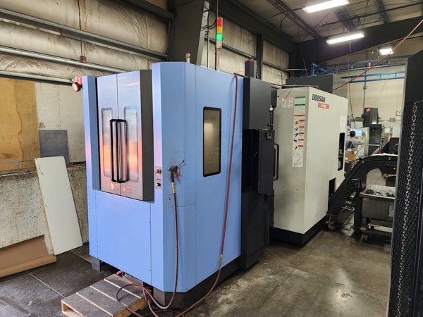 Daewoo Doosan #HP-4000II, Horizontal Machining Center, 23.6" X, 22" Y, 23.6" Z, 22 HP, 14000 RPM, 60 - Image 2