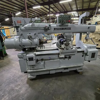 Barber Barber-Colman #16-36, Horizontal Gear Hobber, C-Frame, 16" diameter x 36" cut length, 59-246 RPM, 440 - Image 1