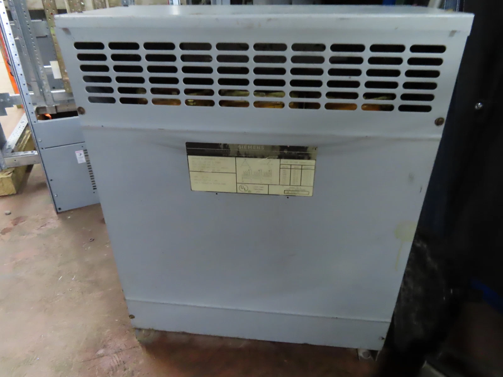 30 KVA 480 Primary, 208Y/120 Secondary, Siemens, 3 Phase Transformer 3F3Y030-B - Image 5