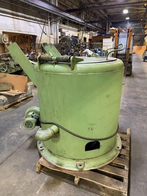 Barrett #1100E, Centrifugal Oil Extractor, 30" pan diameter, 14" pan depth, 4.5 cu.ft. pan capacity, 15 - Image 2