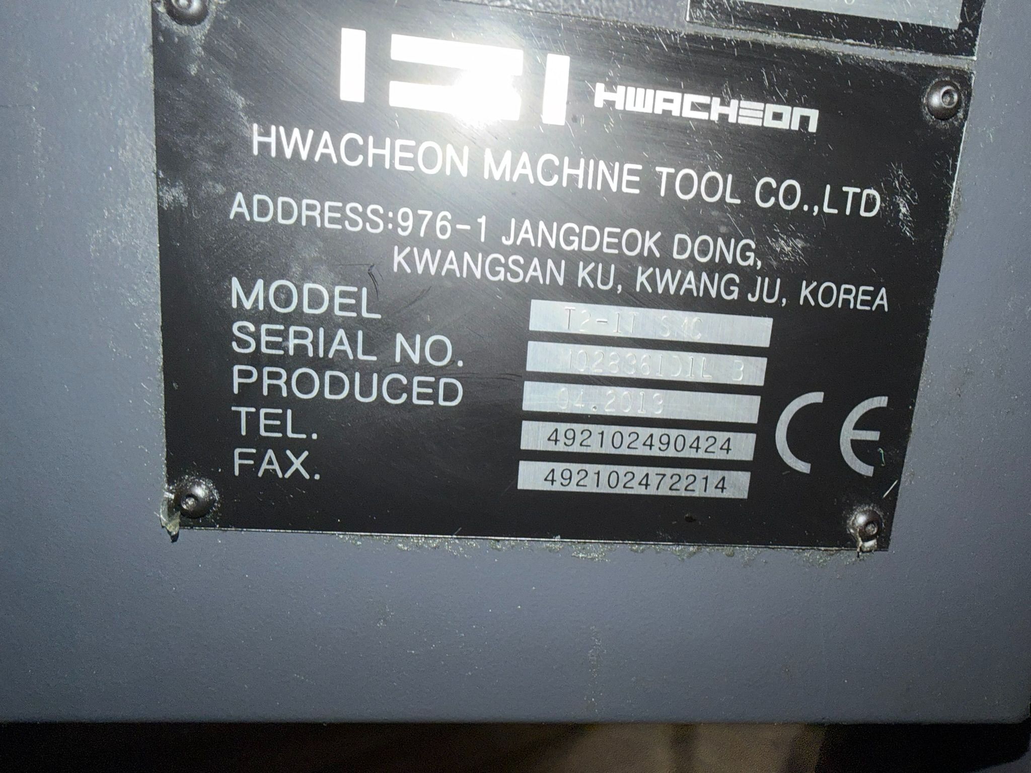 Hwacheon #T2-1T-SMC, Multi-Axis CNC Lathe, 18" turning diameter, 24.5" center distance, 8" chuck, Fanuc - Image 9