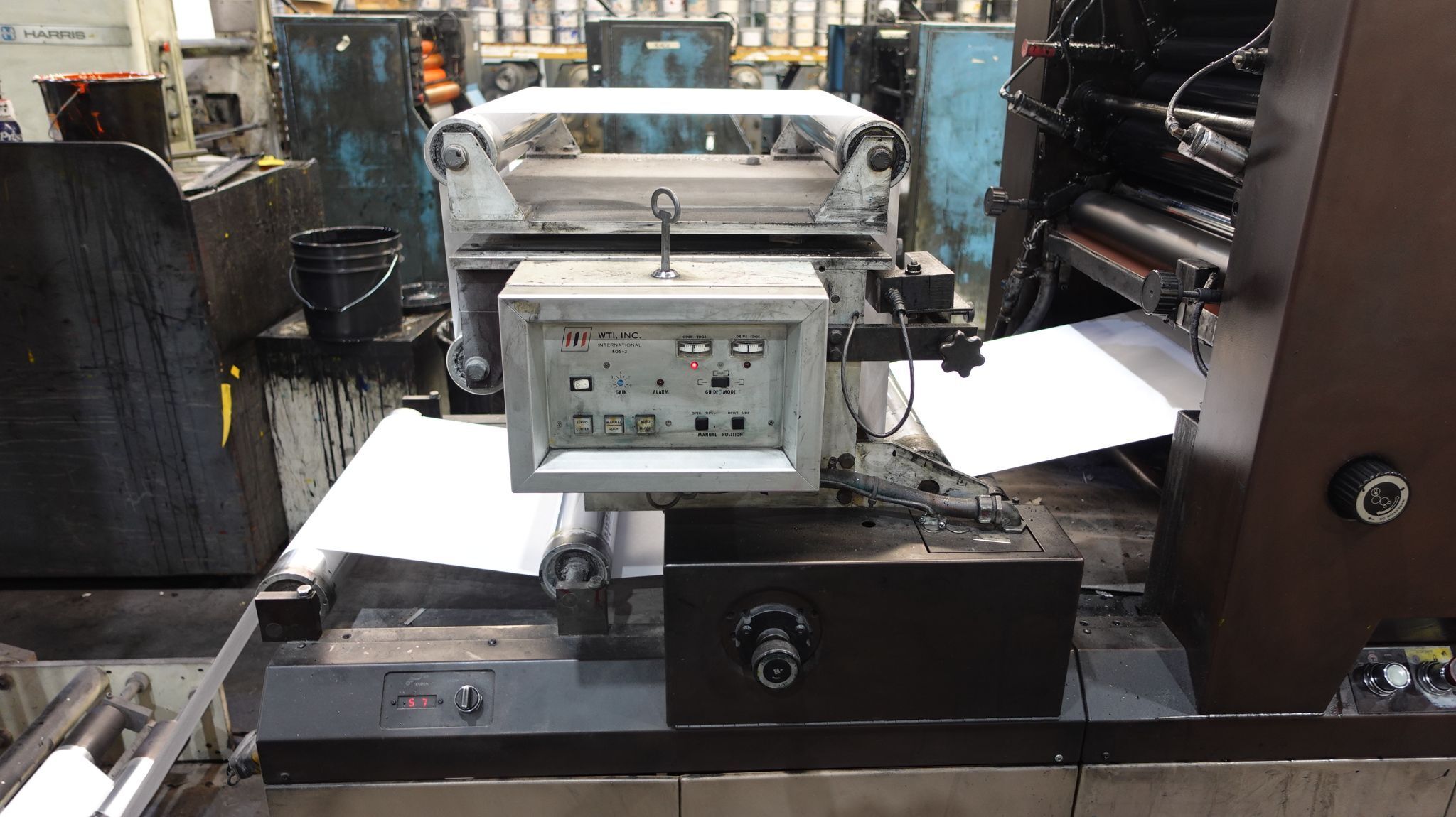 Diddie Glaser #ML, Web Offset Press, 8 color, 20.5" Web Width, 22" variable cutoff, 1992 - Image 6