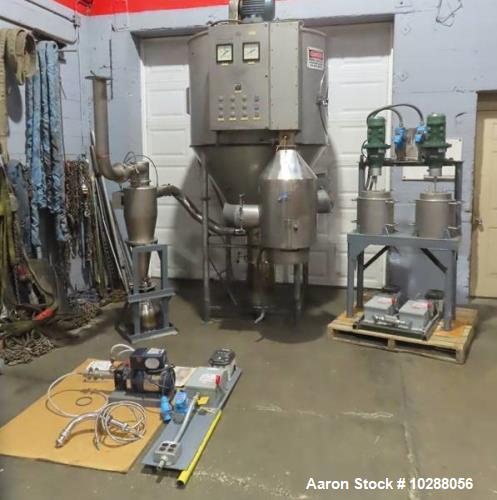 GEA Niro, Spray Dryer, Stainless Steel, 47" diameter x 31" straight side, 32" cone bottom, nozzles, cyclone - Image 1