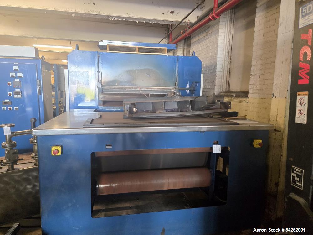 48" width, Gasbarre #48E-4Z, Continuous Belt Furnace, 4 Heat Zones, 1900°F, 300 kW, 402 HP, 2016 - Image 1