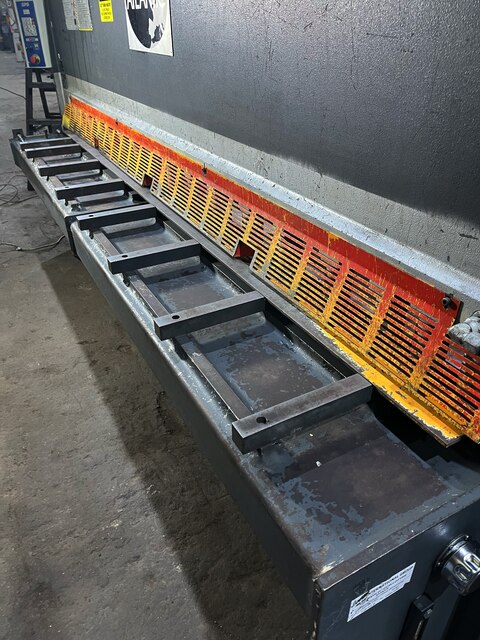 1/4" x 10' Atlantic #HDE-101/4, Hydraulic Power Squaring Shear, 39" backgauge, 10-25 SPM, 1"-3" angle - Image 2