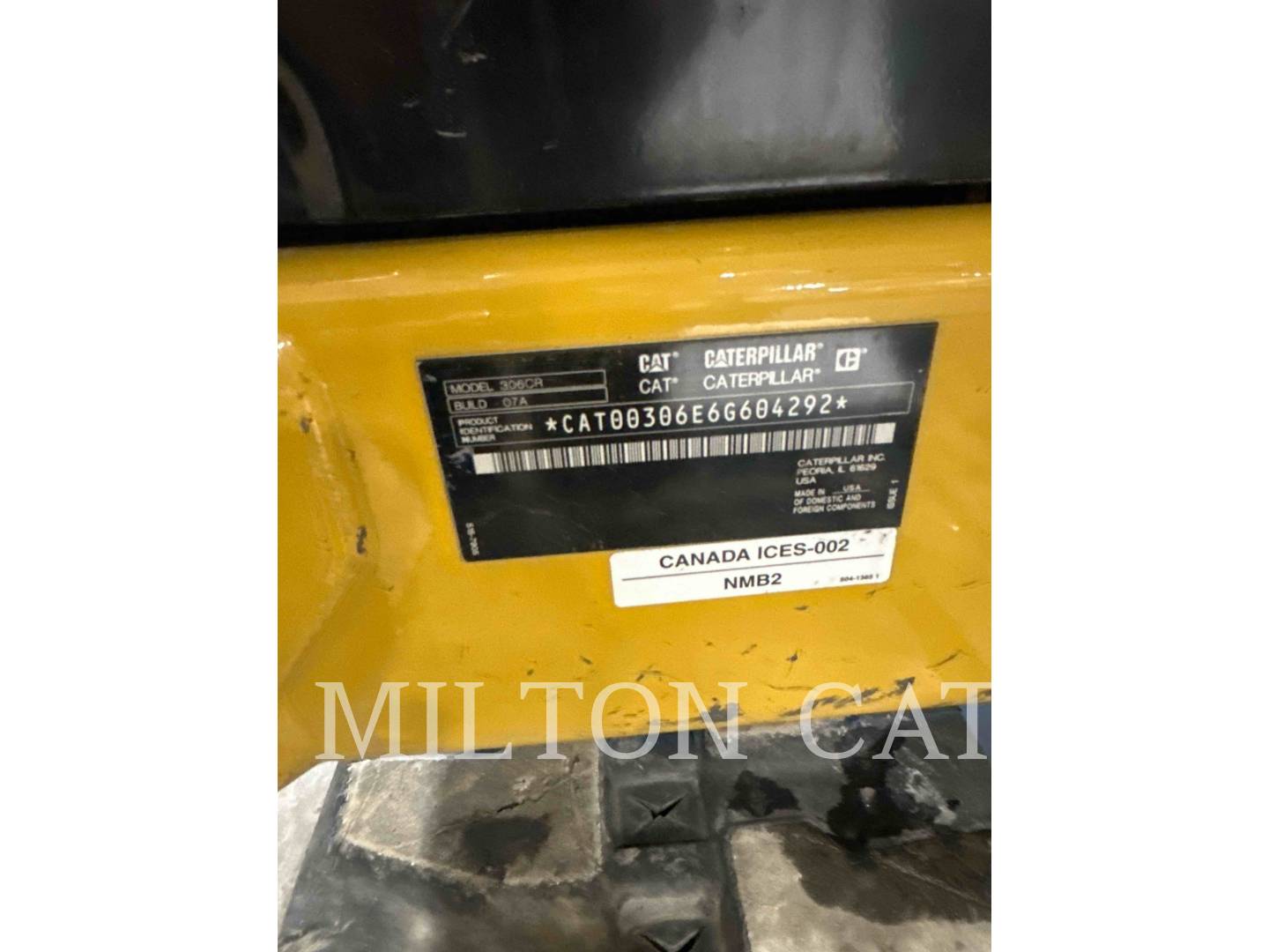 Caterpillar 306CR, Crawler Excavator, 1715 hours, S/N: 6G604292, 2021 - Image 6