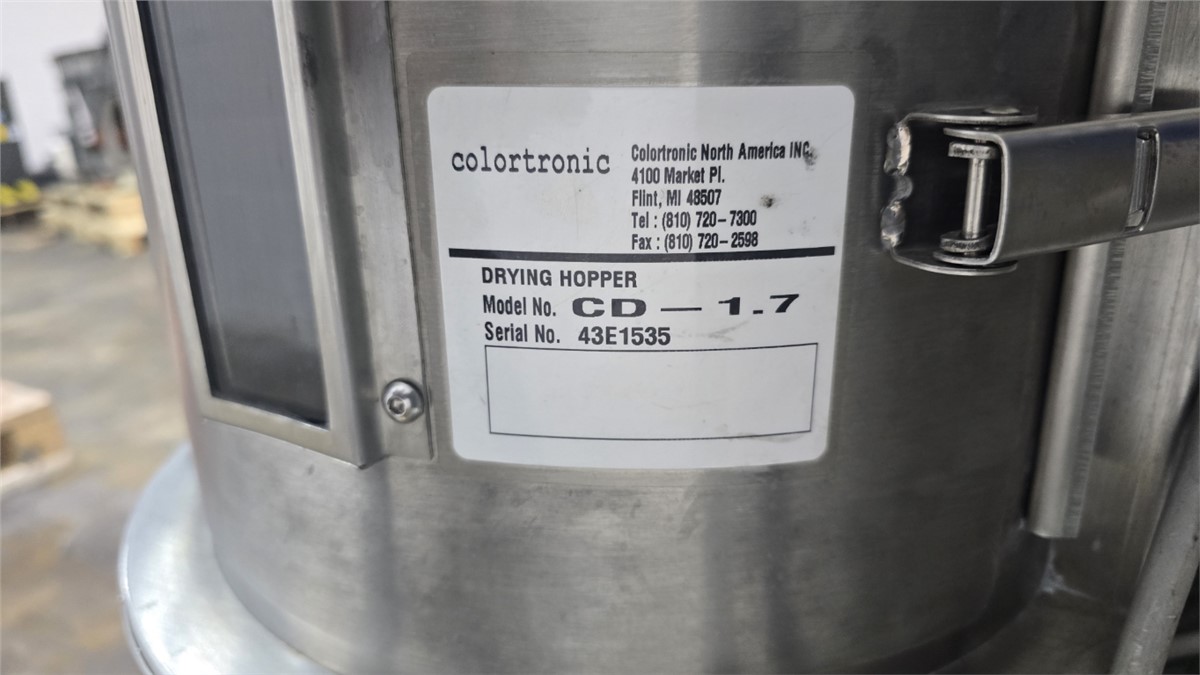 Colortronic Dryer with AEC Autoloader SLC04 & Drying Hopper - Image 4