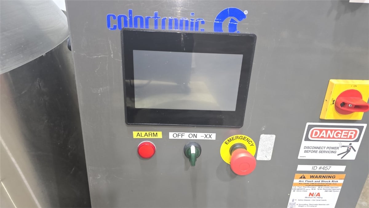 Colortronic Dryer #CDAA50/30M, CSL11 loader & drying hopper, 30 cfm - Image 5