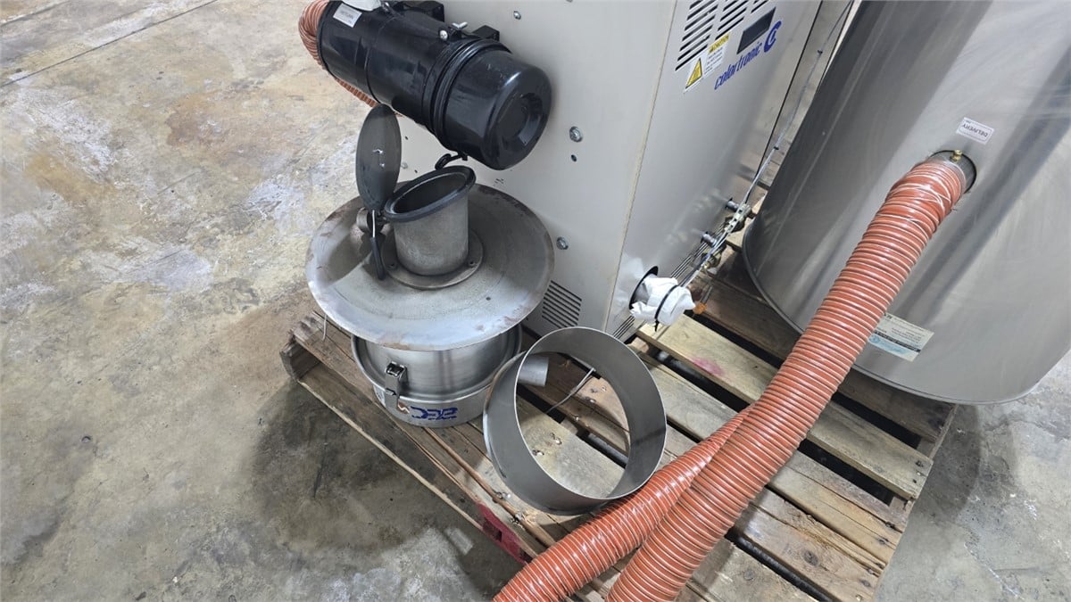 Colortronic Dryer #CDAA50/30M, CSL11 loader & drying hopper, 30 cfm - Image 7
