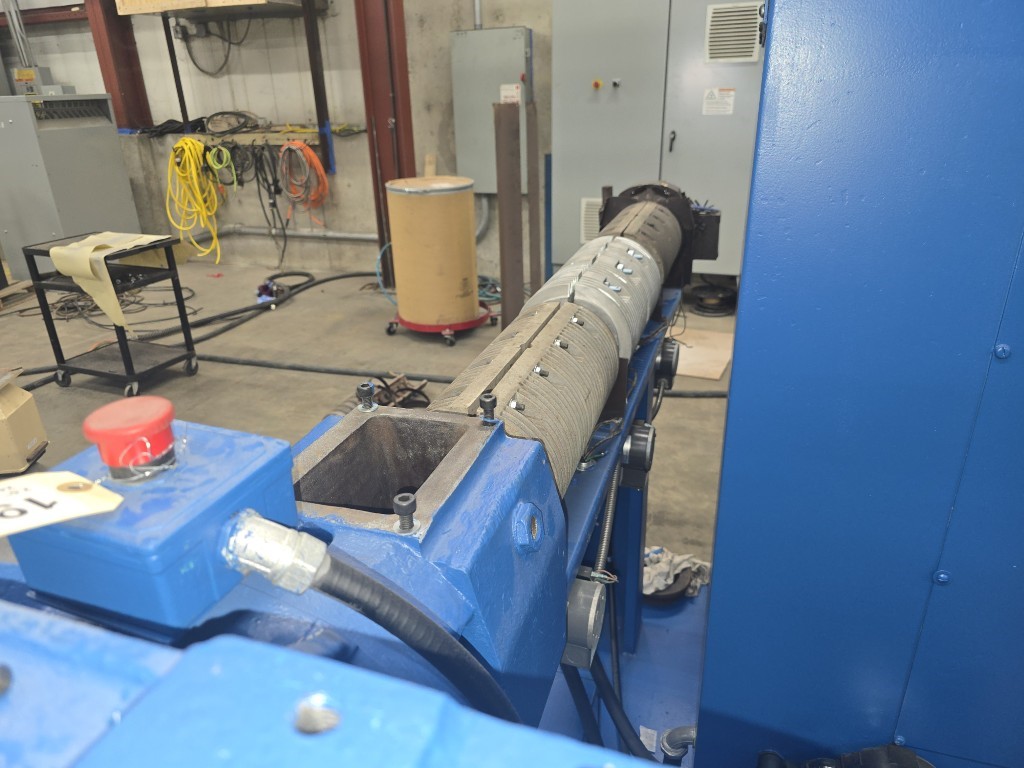 2.5" Davis Standard #DS2.5MS, extruder, 24:1 L/D, Air Cooled, 40 HP DC motor, 1985 - Image 3