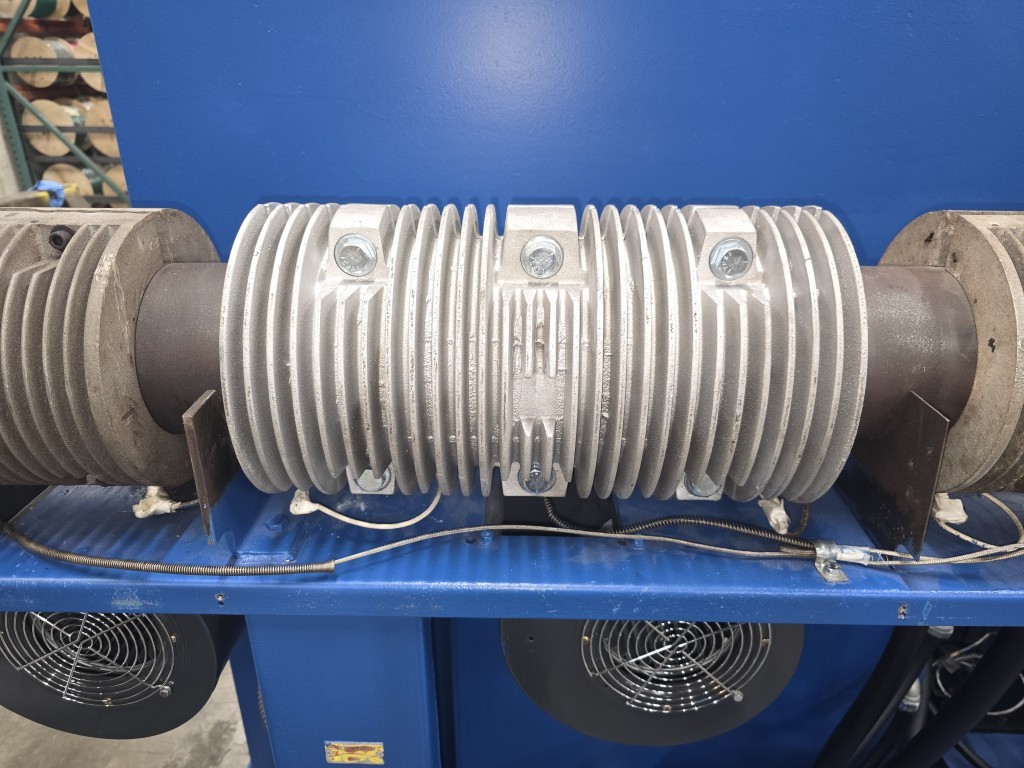 2.5" Davis Standard #DS2.5MS, extruder, 24:1 L/D, Air Cooled, 40 HP DC motor, 1985 - Image 6