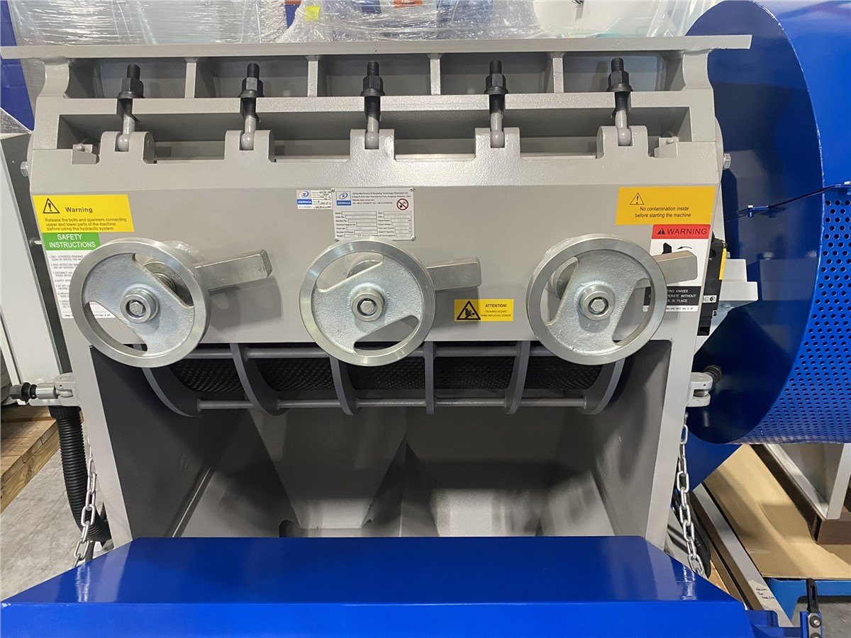 32" x 38" Zerma #GSH700/1000-S5-2, granulator, 120 HP, 7 knife rotor, 180 HP - Image 6