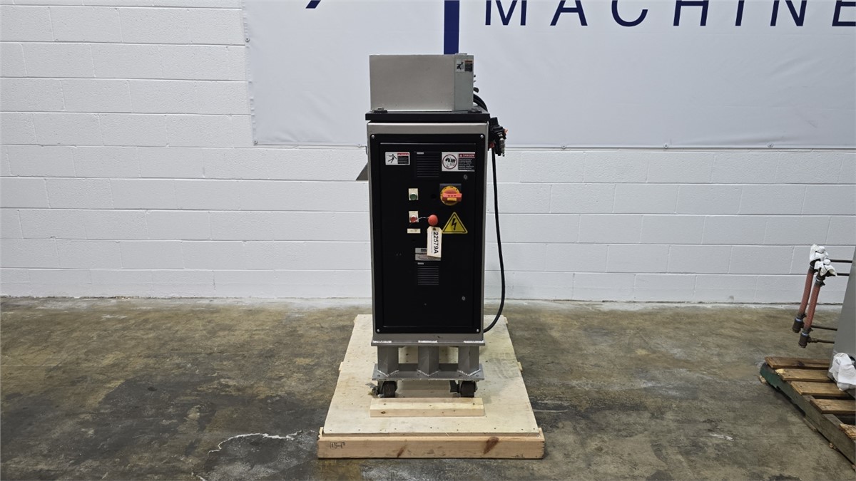 3.5" Scheer #604DU, reduction engineering pelletizer, 52.5" in-feed height, 36" discharge height, on casters - Image 2