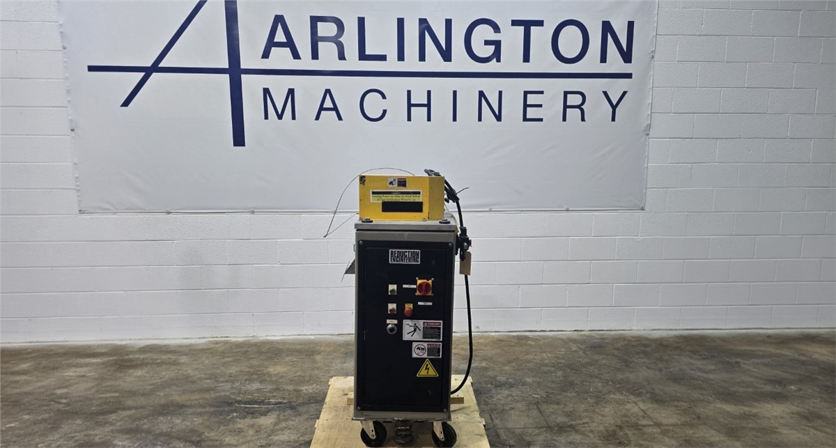 4" Scheer, reduction engineering pelletizer, 6" blade diameter, 20 blade helical rotor, 46" infeed height - Image 1