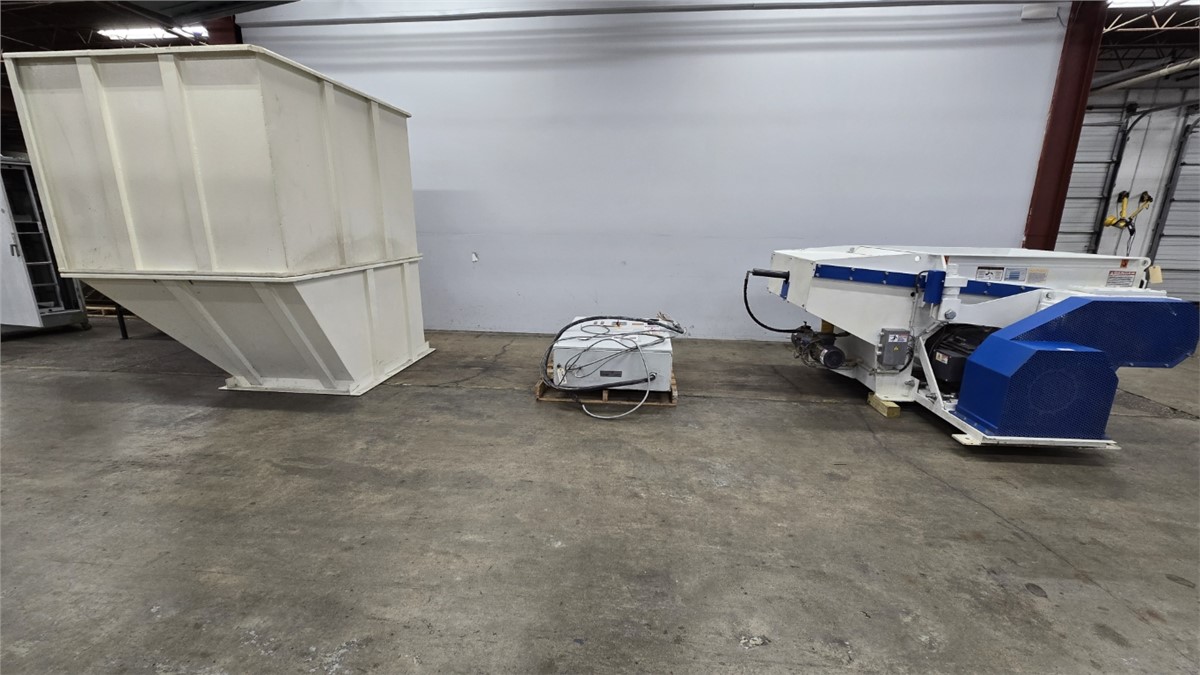 Vecoplan #VAZ1100-XL-XR, 42" x 52" single shaft shredder, 60 HP, 2018 - Image 2
