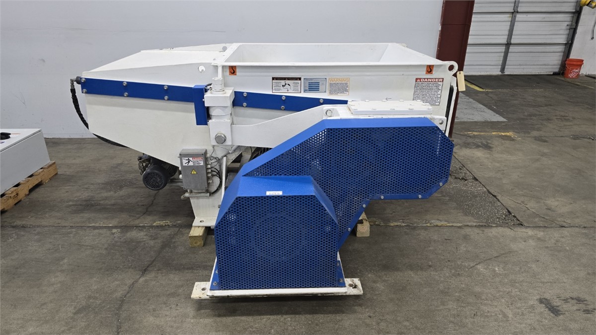Vecoplan #VAZ1100-XL-XR, 42" x 52" single shaft shredder, 60 HP, 2018 - Image 3