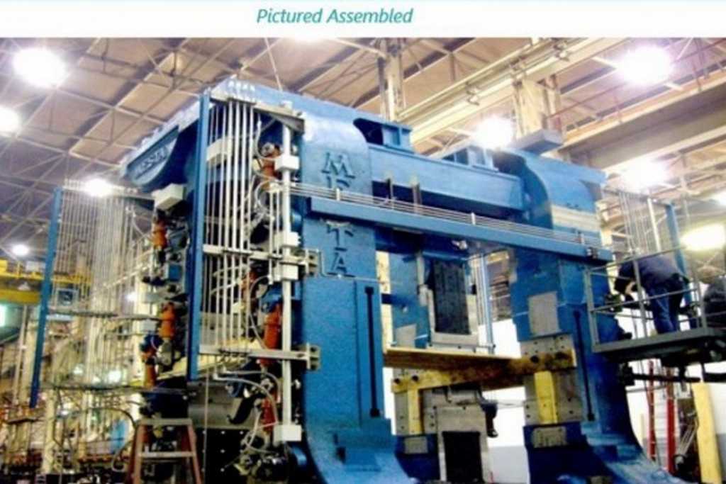 25" x 67" x 64" Mesta, hot rolling mill, 4 HI, 1 stand, Allen Bradley PLC, rebuilt 2010 - Image 2
