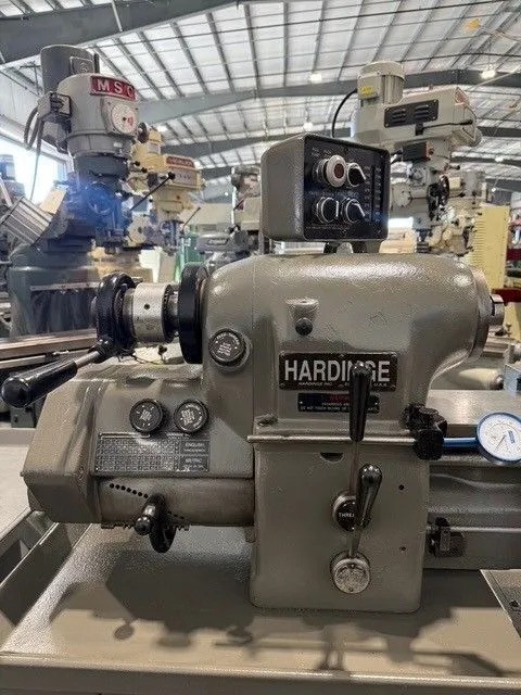 11" x 18" Hardinge #HLV-H-EM, super precision tool room lathe, 1-1/4" hole, inch/metric, 1997 - Image 6
