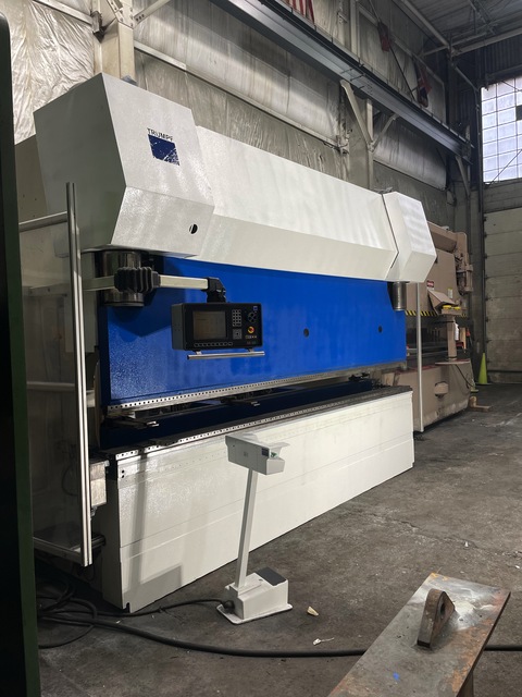 352 Ton, Trumpf #Trumabend-V320, CNC hydraulic press brake, 14' overall, 145" between housing, 14" stroke - Image 1