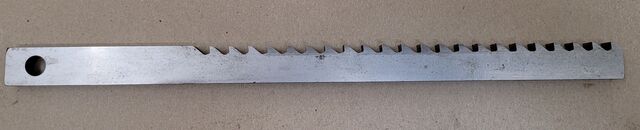 1/2" x 16" Hansford Davis #D-4012, keyseater broach - Image 2