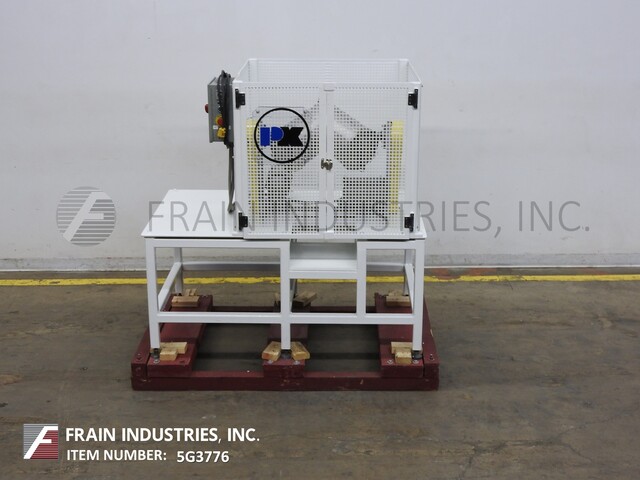 1.6 cu.ft. Patterson, Stainless Steel twin shell mixer, enclosed inside safety cage guarding - Image 1