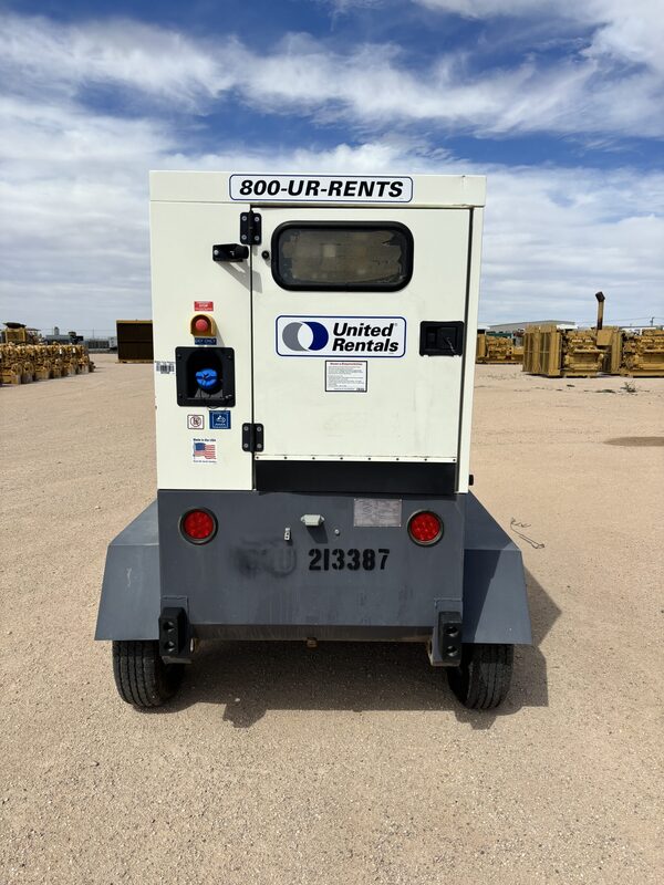 100 KW Atlas Copco #QAS 125, portable diesel generator set, multi-volt, 3-phase, John Deere 4045HFG06A diesel - Image 7