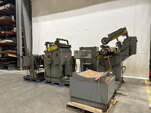 Rowe, Coil Equipment, Coil Straightener B-30, 0.065" max. thickness, Coil Line included, 440 Volt Electrical - Image 3