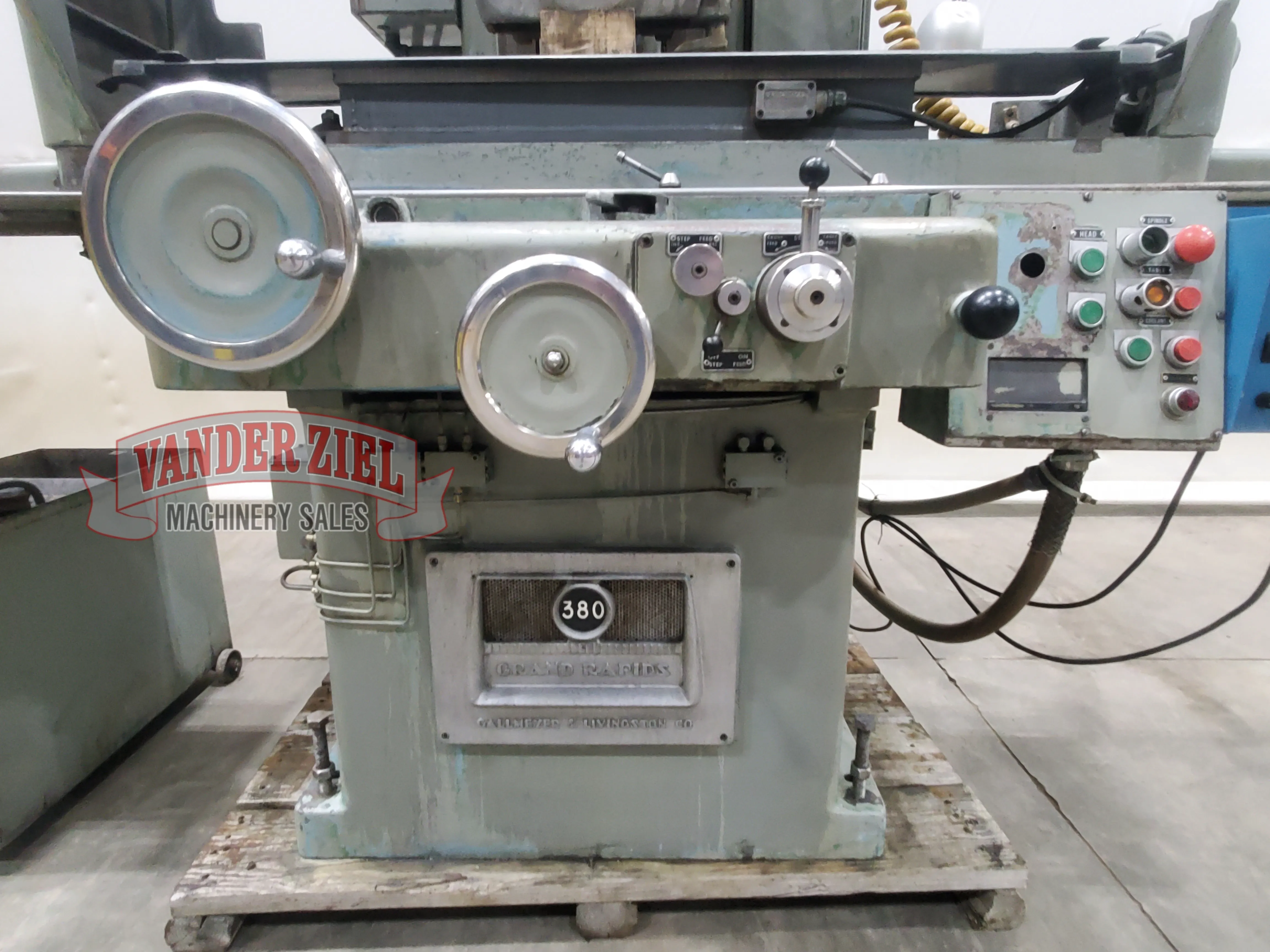 8" x 24" Gallmeyer & Livingston #380, Hydraulic Surface Grinder - Image 3