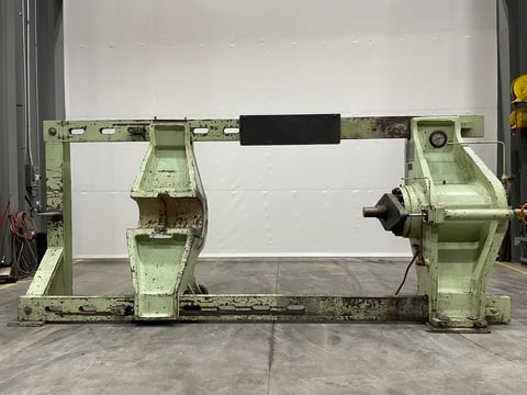 400 Ton, Farquhar, Wheel Press, 16" diameter ram, 20 stroke, 10' opening, 7.5 HP - Image 1