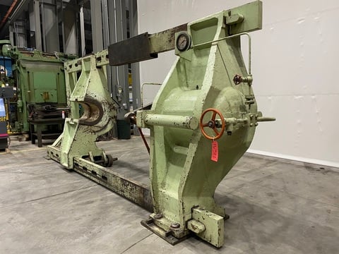 400 Ton, Farquhar, Wheel Press, 16" diameter ram, 20 stroke, 10' opening, 7.5 HP - Image 2