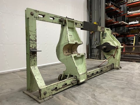 400 Ton, Farquhar, Wheel Press, 16" diameter ram, 20 stroke, 10' opening, 7.5 HP - Image 3