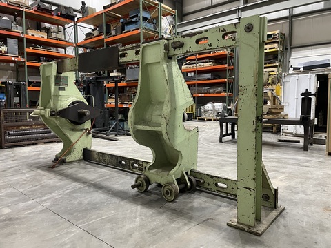 400 Ton, Farquhar, Wheel Press, 16" diameter ram, 20 stroke, 10' opening, 7.5 HP - Image 6
