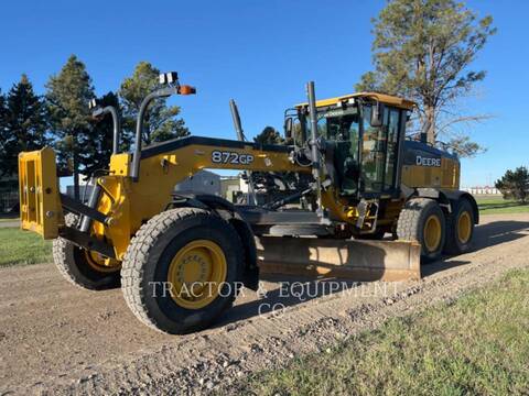 John Deere 872GP, Motor Grader, 7190 hours, S/N: 0JF692283, 2019 - Image 1