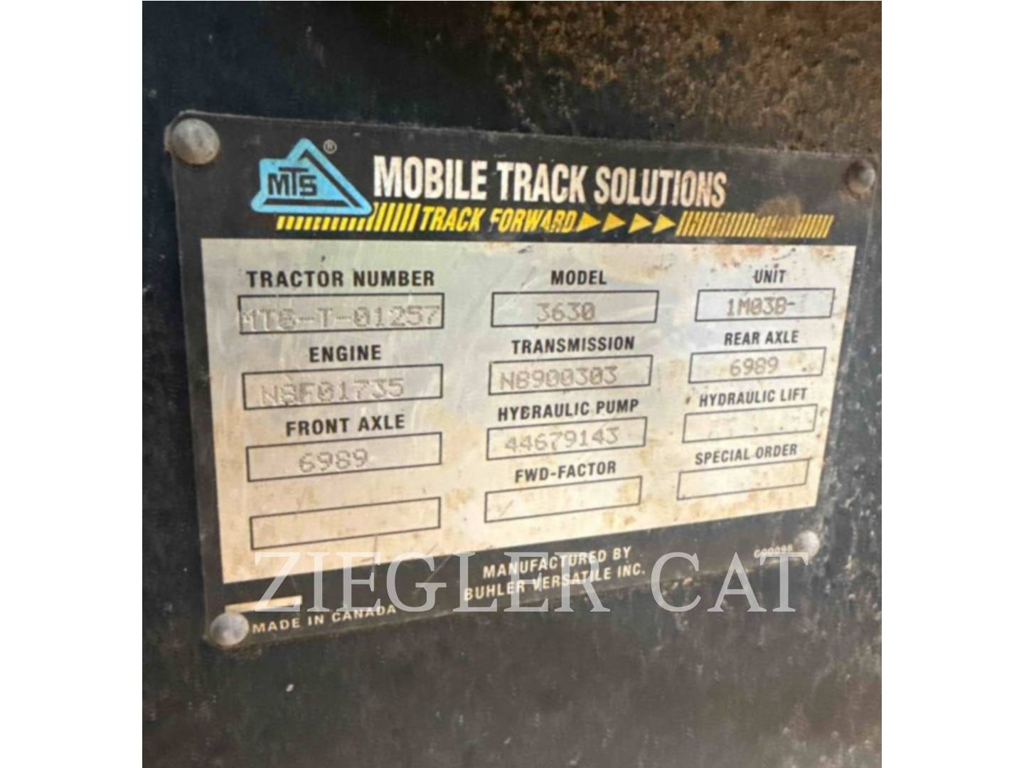 Mobile Track Solutions 3630, Tractor, 2878 hours, S/N: MTST01257, 2022 - Image 6