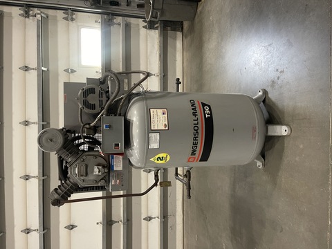 Ingersoll Rand #T30, Air Compressor, Vertical Receiver Tank, 7.5 HP, 3PH - Image 1