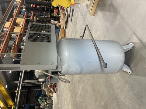 Ingersoll Rand #T30, Air Compressor, Vertical Receiver Tank, 7.5 HP, 3PH - Image 4