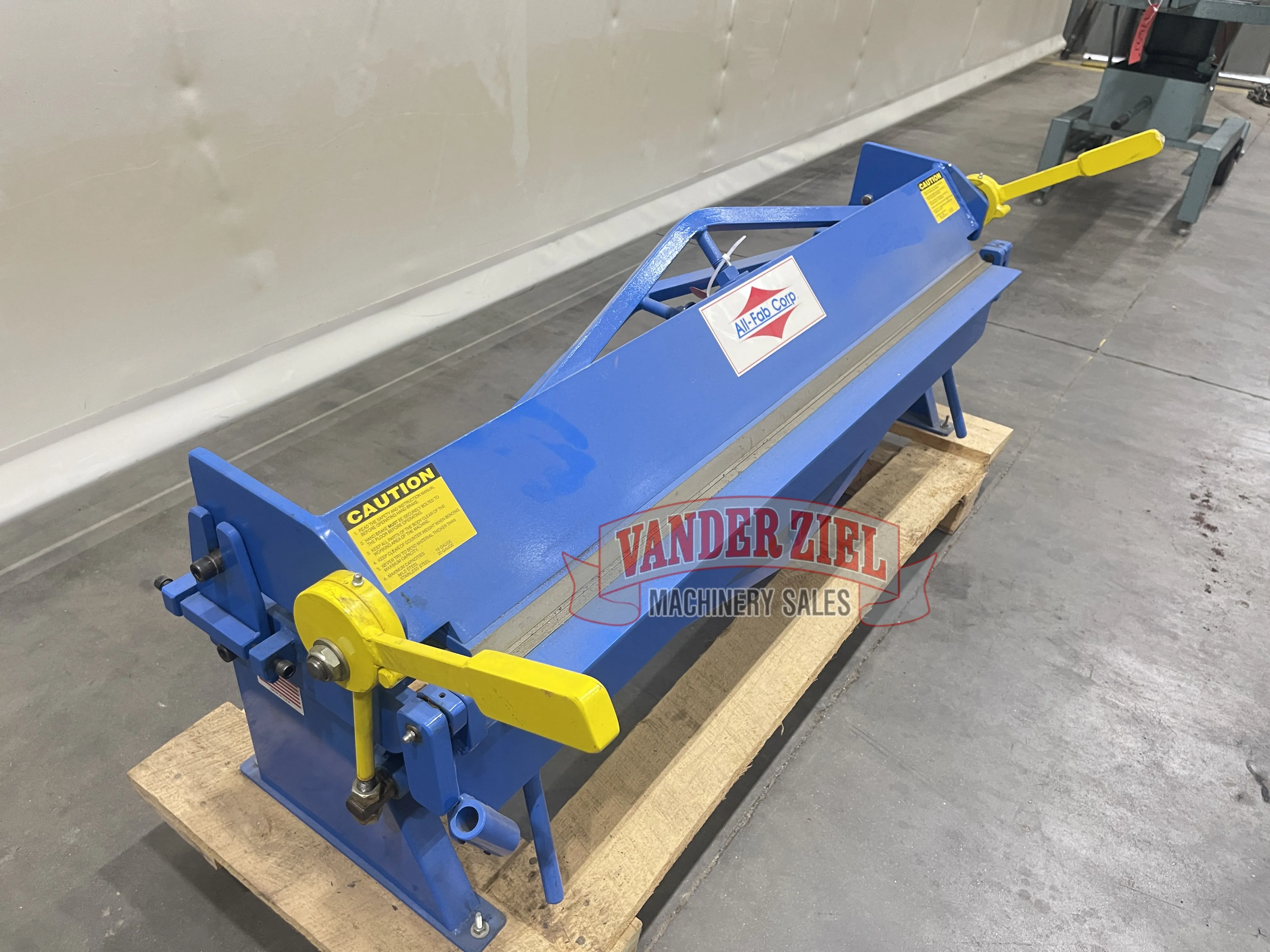 16 gauge x 4' All Fab Corp, Hand Brake - Image 3