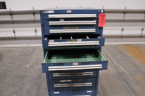 10 Drawer Vidmar Cabinet - Image 5