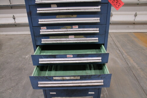 10 Drawer Vidmar Cabinet - Image 9