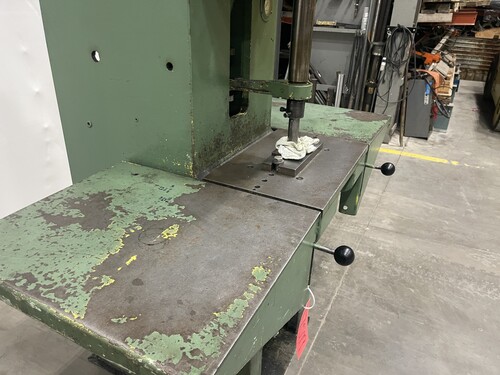 8 Ton, Denison, Hydraulic Multipress, 12" stroke, 2.25" ram diameter, 7" throat, 18" daylight, 9 GPM pump - Image 8