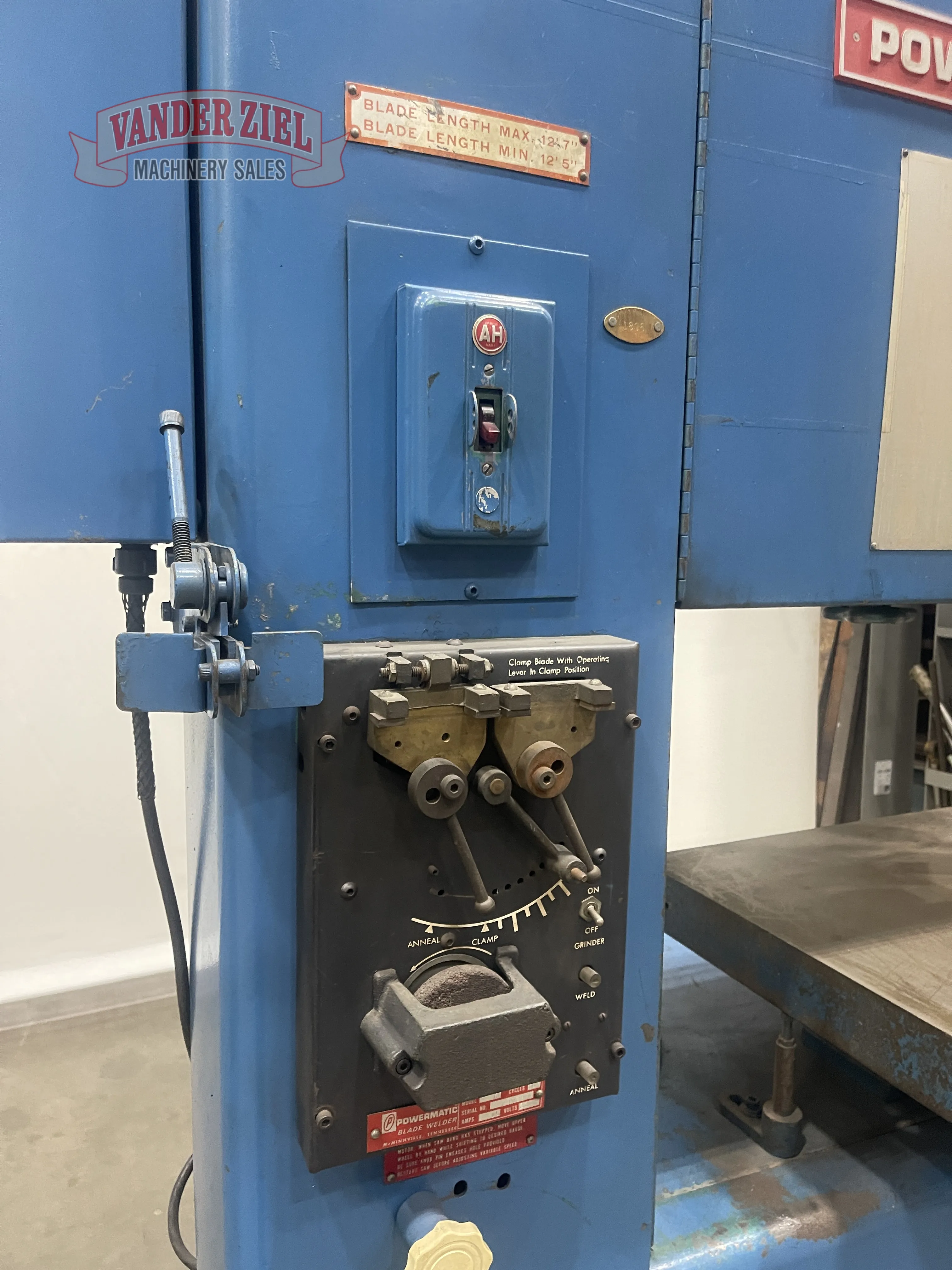 Powermatic, Vertical Bandsaw, 151" blade length - Image 5