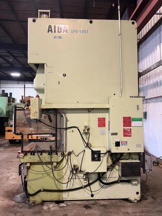 18" x .125" Coe Press Equipment #CPPS-PO-225, straightener, entry & exit pinch rolls, 7-roll straightener - Image 2